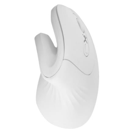 PERFECT CHOICE - RATON VERTICAL ERGONOMICO 3200DPI SNOUSE - BLANCO
