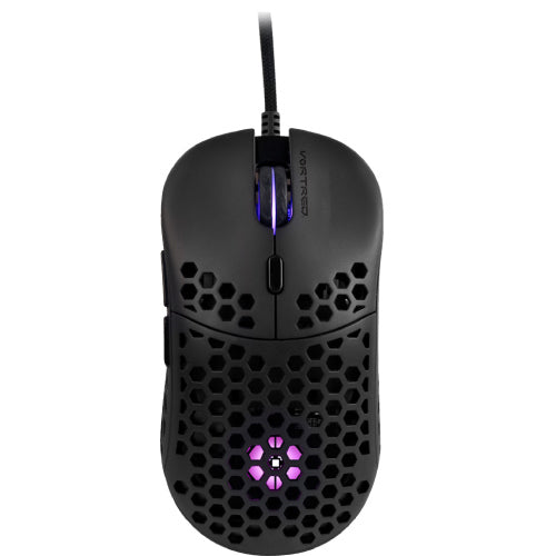 PERFECT CHOICE - Ratón Gamer Perfect Choice Ultraligero 6 Velocidades Alámbrico 1.8m RGB