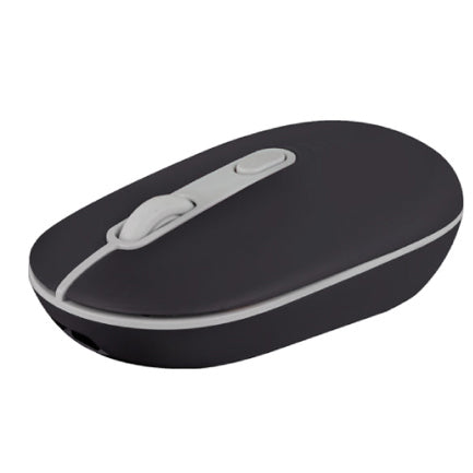 PERFECT CHOICE - MOUSE RECARGABLE PERFECT CHOICE  2.4GHZ+BT CLIC SILENCIOSO COLORI - NEGRO