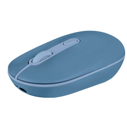 PERFECT CHOICE - MOUSE RECARGABLE PERFECT CHOICE 2.4GHZ+BT CLIC SILENCIOSO COLORI - AZUL