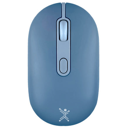 PERFECT CHOICE - MOUSE RECARGABLE PERFECT CHOICE 2.4GHZ+BT CLIC SILENCIOSO COLORI - AZUL