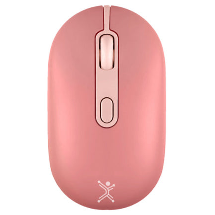 PERFECT CHOICE - MOUSE RECARGABLE PERFECT CHOICE 2.4GHZ+BT CLIC SILENCIOSO COLORI - ROSA