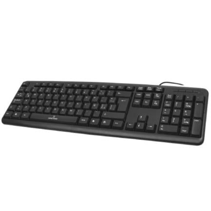 PERFECT CHOICE - Teclado Perfect Choice Básico Alámbrico USB Color Negro