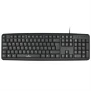 PERFECT CHOICE - Teclado Perfect Choice Básico Alámbrico USB Color Negro