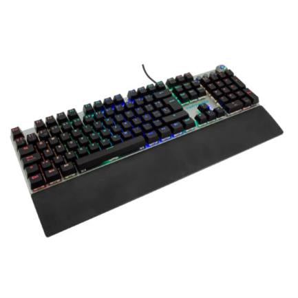PERFECT CHOICE - Teclado Vortred Mecánico Programable con Descansa Muñecas