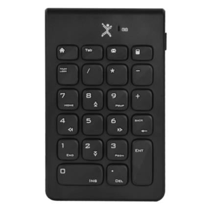 PERFECT CHOICE - Teclado Numérico Perfect Choice Inalámbrico Receptor USB Negro