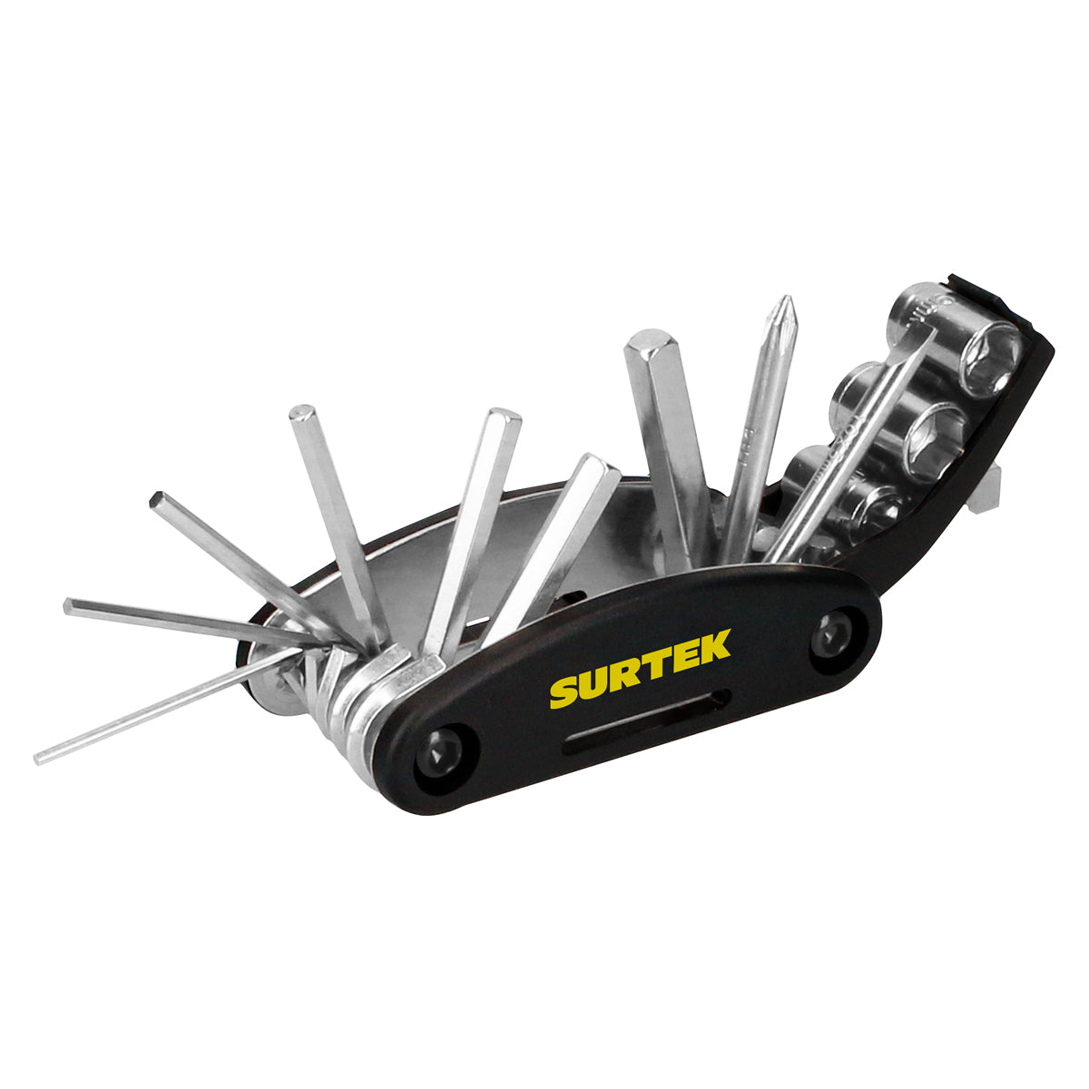 Surtek - Pinza multi herramientas para bicicleta 15 en 1