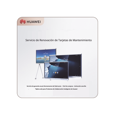 HUAWEI - Tarjeta de Servicio de Mantenimiento HiCare RFR por un año para IdeaHub IHS2-65SA, IHB2-75PB y IHB2-86PB