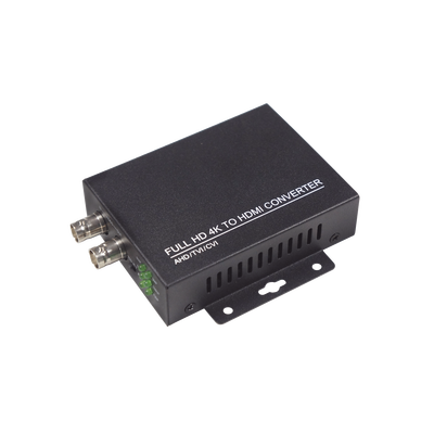 EPCOM - Convertidor de CVI, TVI, AHD, CVBS a HDMI, salida HDMI 1080P 60Fps / Bucle de salida CVBS / Soporta hasta 8MP CVI, 8MP TVI, 8MP AHD / Admite señal de entrada 960H / Incluye fuente de alimentación y cable BNC.