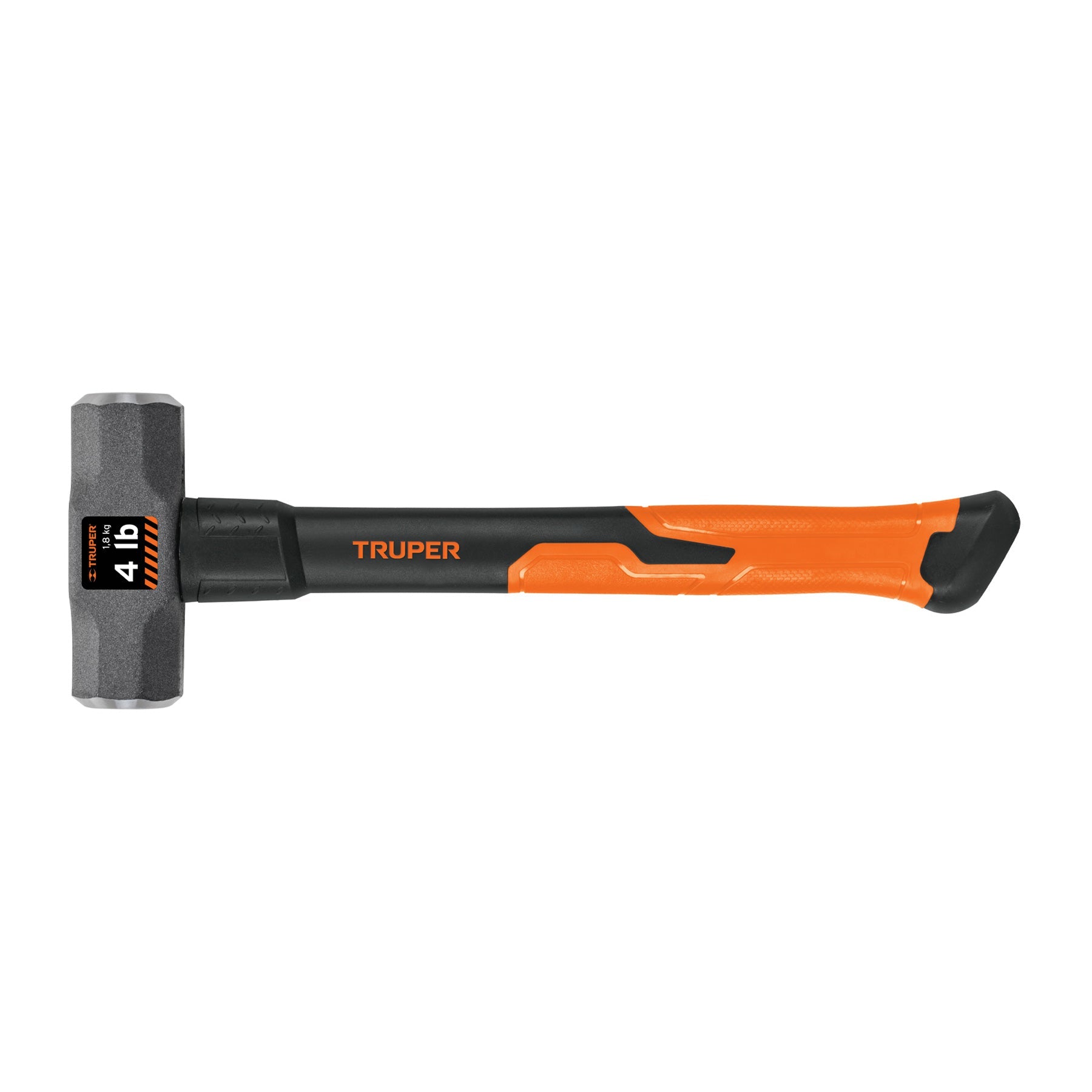 Marro octagonal 4 lb, mango de fibra de vidrio 14', Truper