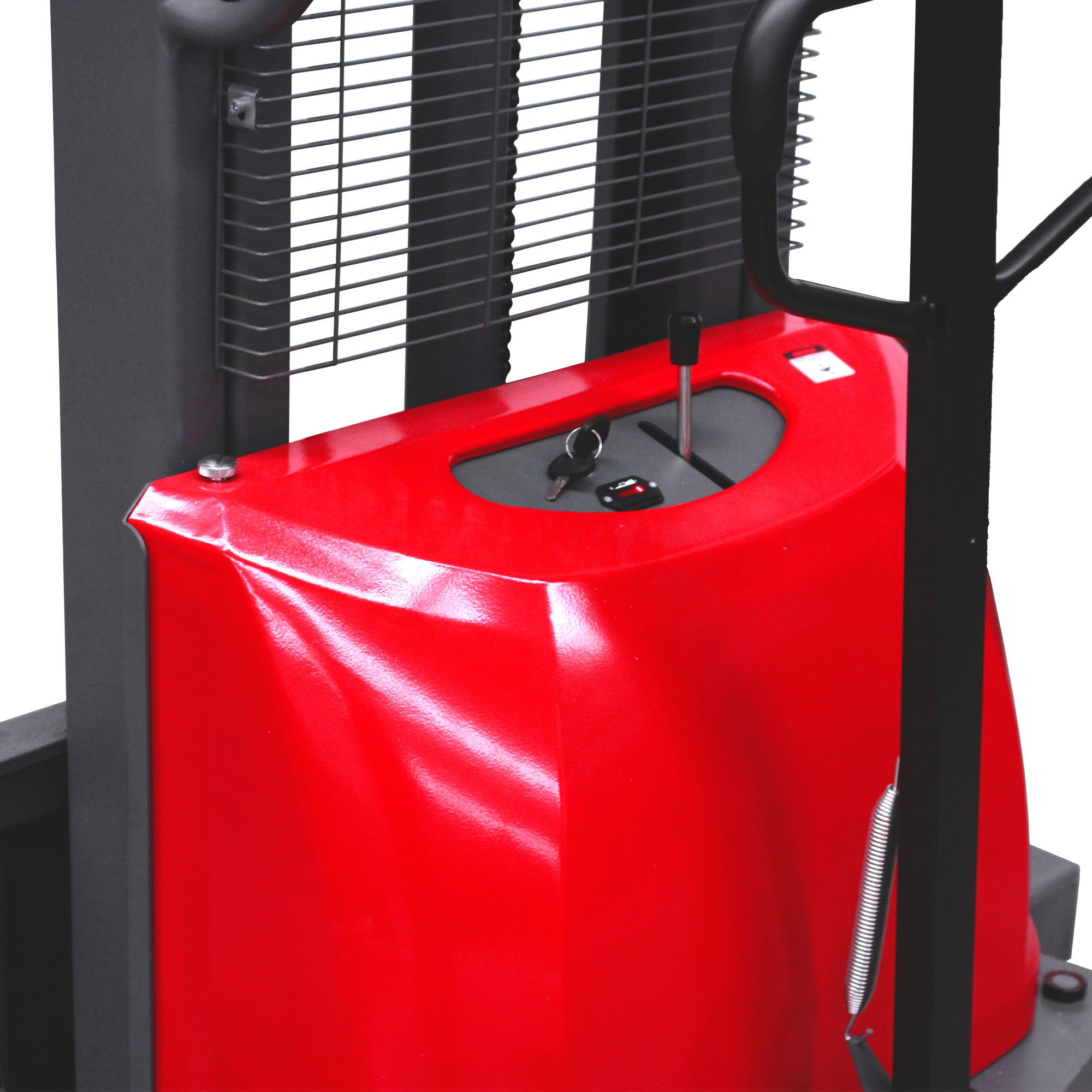 Montacargas semi eléctrico, extra ancho (1.5 ton)