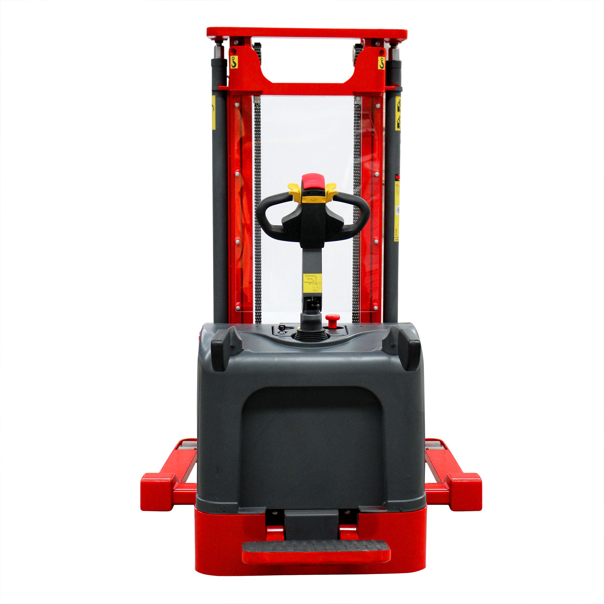 Montacargas eléctrico de escalón, extra ancho (2 ton)