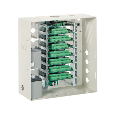 ROSSLARE SECURITY PRODUCTS - Gabinete metálico para 9 tarjetas de la serie EXPANSE