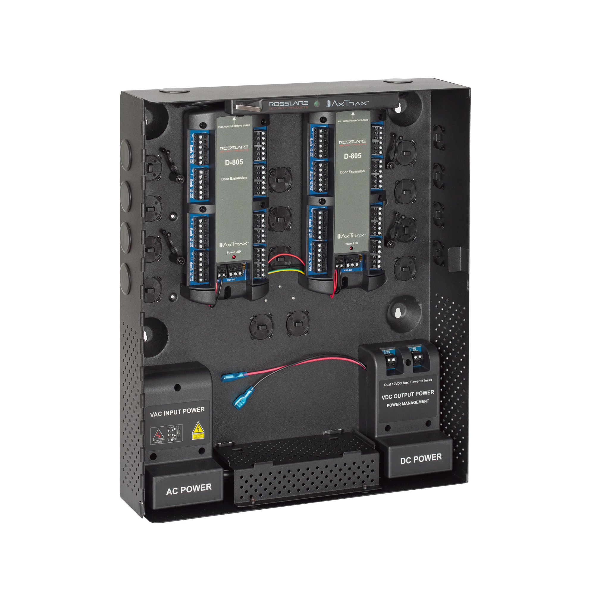 ROSSLARE SECURITY PRODUCTS - Gabinete para tarjetas expansoras serie 805 (R/S/D/P-805)