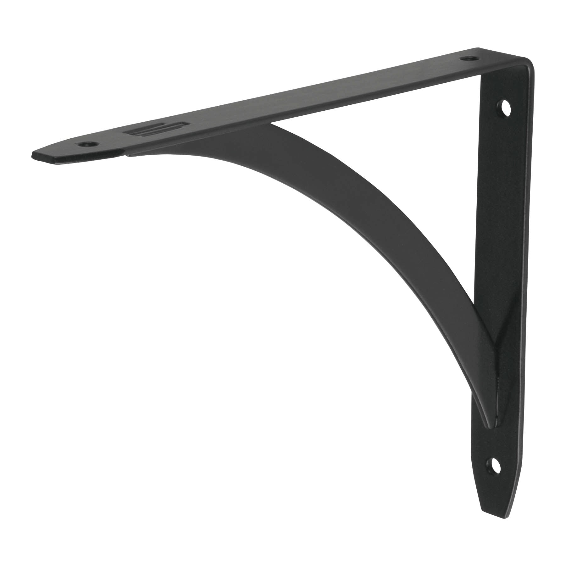 Mensula reforzada negra 5 x 7' dise–o barra, FIERO