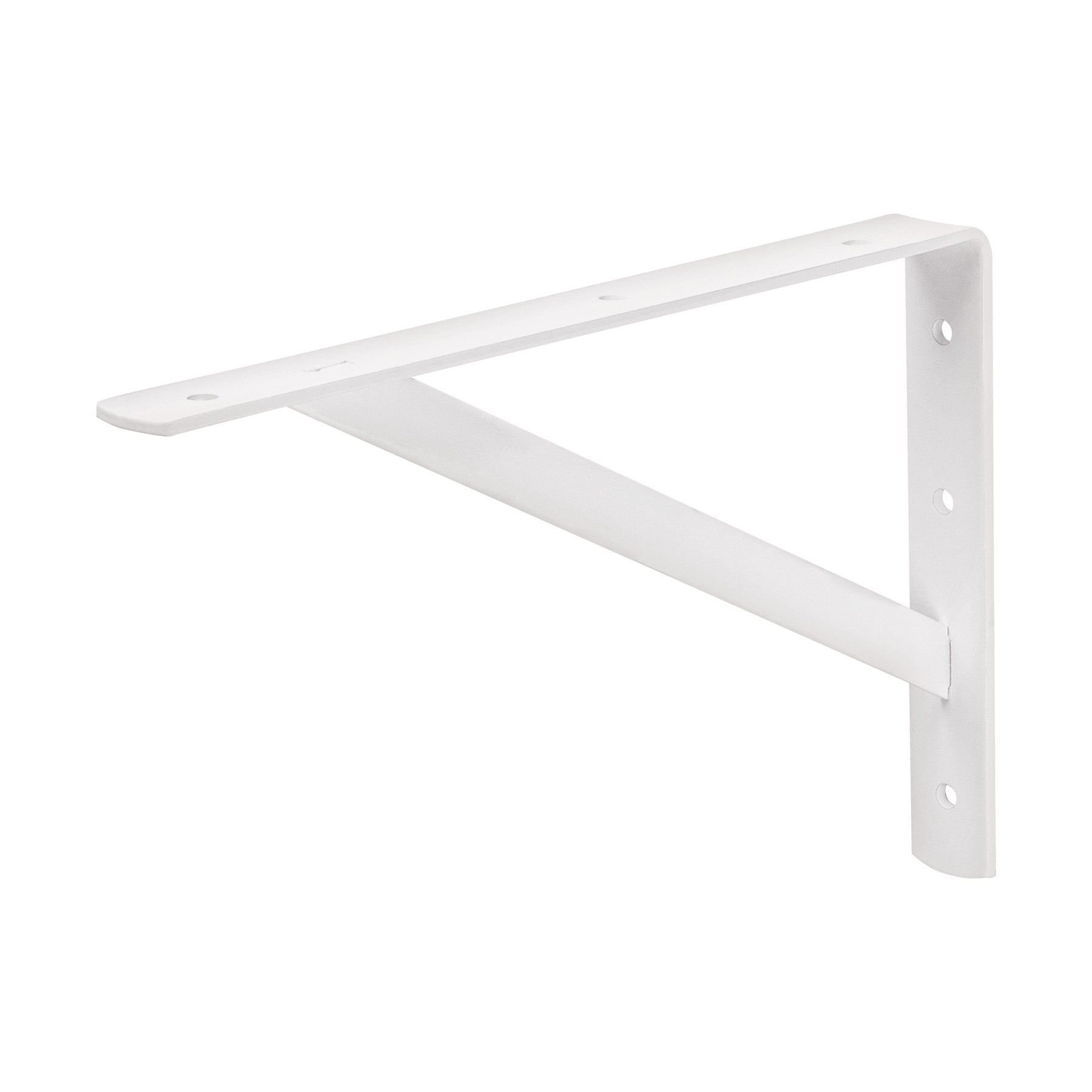 Mensula de acero reforzada blanca 8 x 12', FIERO