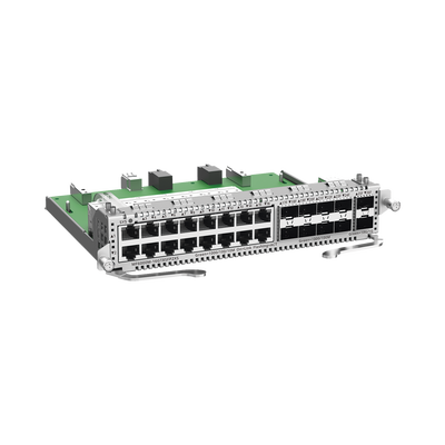 RUIJIE - e-Lighten Tarjeta Modular para OLT modelo RG-NBF6002M, 16 puertos Ethernet de 1G, 8 puertos SFP de 1G y 2 puertos SFP+ de 10G