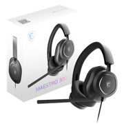 MSI - Diadema Maestro MSI 300 Alámbricos 1.5m Negro USB-C