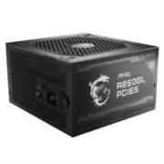 MSI - Fuente de Poder MSI MAG A850GL PCIE5 850W ATX 12V 80 Plus Gold Full Modular PCIe 5.0 24 pin Fan 120mm Negro
