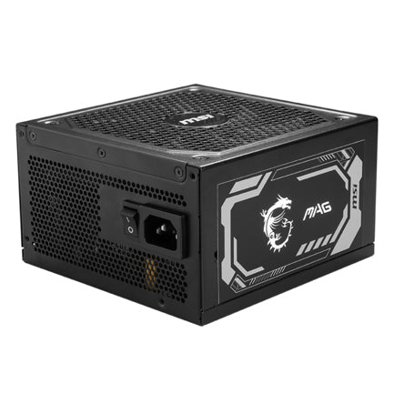 MSI - Fuente de Poder 1250W MSI MAG A1250GL PCIE5 80 PLUS Gold ATX Modular 24-pin ATX 135mm
