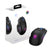 MSI - Mouse Inalámbrico Gamer MSI Versa Pro Wireless 26000 dpi RF Wireless/Bluetooth/USB-C Negro