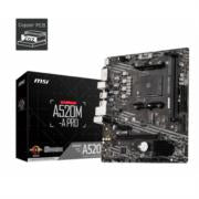 MSI - Tarjeta Madre MSI micro ATX A520M-A PRO S-AM4 AMD A520 HDMI 64GB DDR4 para AMD BIOS Actualizada para Serie Ryzen 5000