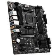 MSI - Tarjeta Madre MSI B550M Pro-VDH WIFI 4xDDR4 128GB 4400Mhz PCIe 4.0 M.2 1xHDMI 1xDP 1xVGA S AM4 mATX Wi-Fi BT