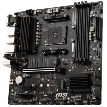 MSI - Tarjeta Madre MSI B550M Pro-VDH WIFI 4xDDR4 128GB 4400Mhz PCIe 4.0 M.2 1xHDMI 1xDP 1xVGA S AM4 mATX Wi-Fi BT