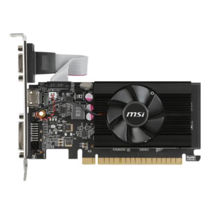 MSI - Tarjeta de Video MSI NVIDIA GeForce GT 710 2GB 64-bit GDDR3 PCI Express 2.0