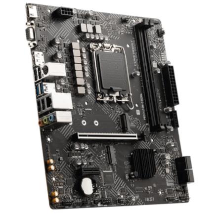 MSI - Tarjeta Madre MSI PRO H610M-G DDR4 Micro-ATX LGA 1700 Intel H610 64GB DDR4 HDMI/DP