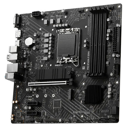 MSI - Tarjeta Madre MSI PRO B760M P DDR4 SOCKET 1700 4 DDR4 4800 MHZ HDMI DP DSUB MICRO ATX