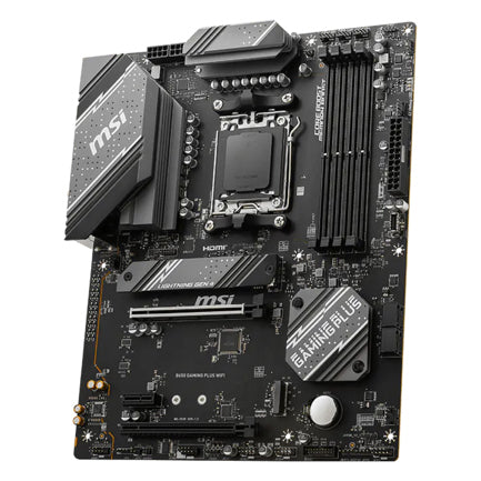 MSI - Tarjeta Madre MSI B650 GAMING PLUS WIFI ATX Socket AM5 AMD B650 192GB DDR5 HDMI/DP para AMD
