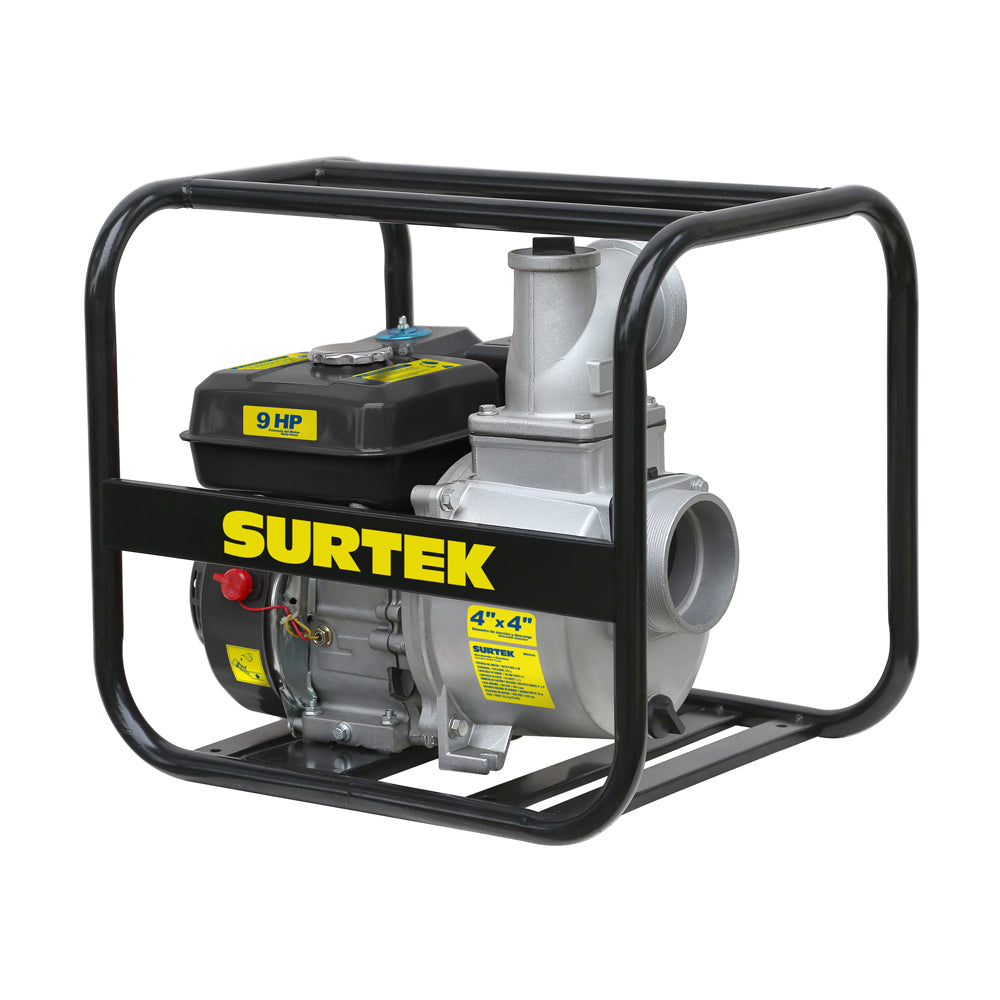 Surtek - Motobomba gasolina 4x4 in 9HP