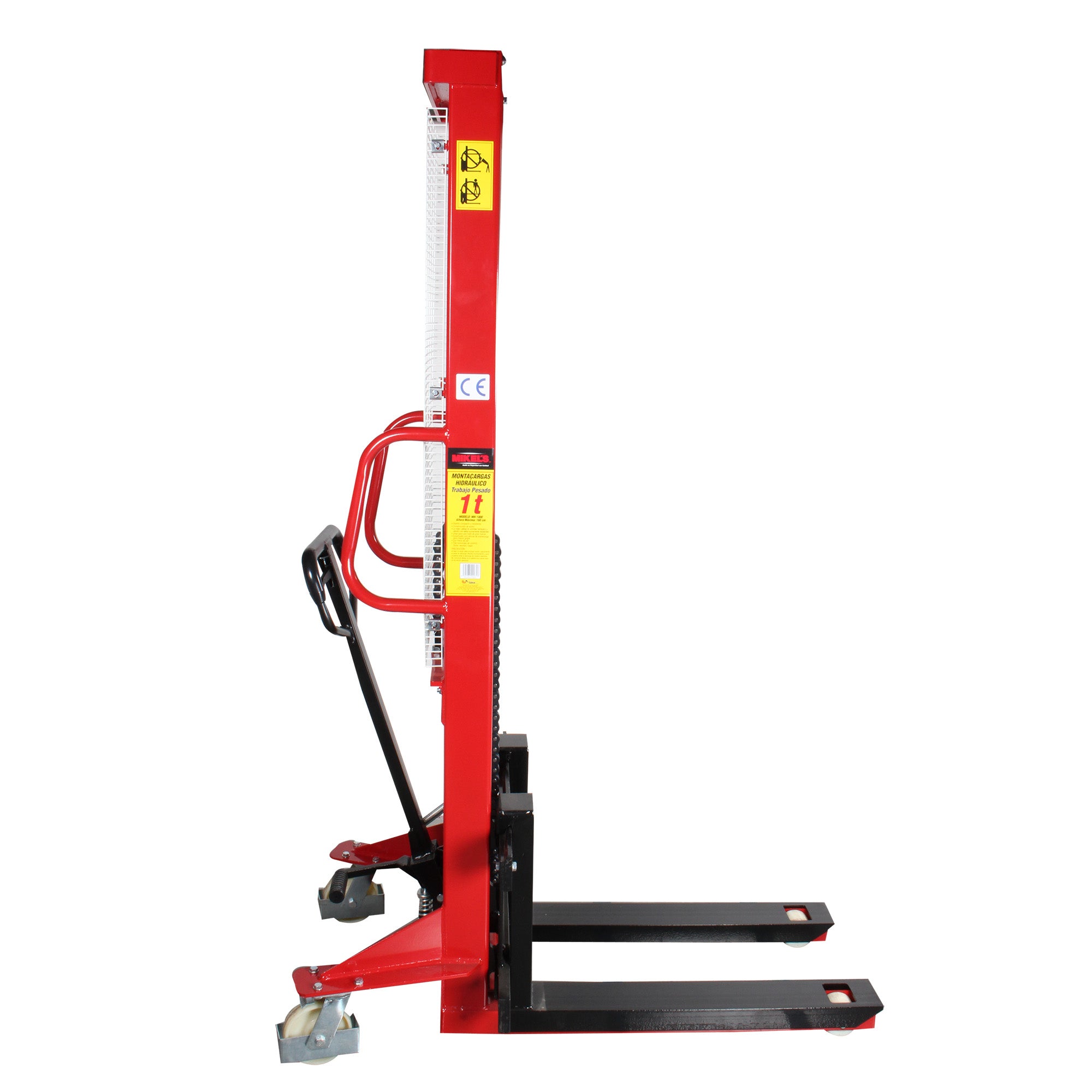 Montacargas hidráulico manual (1 ton)