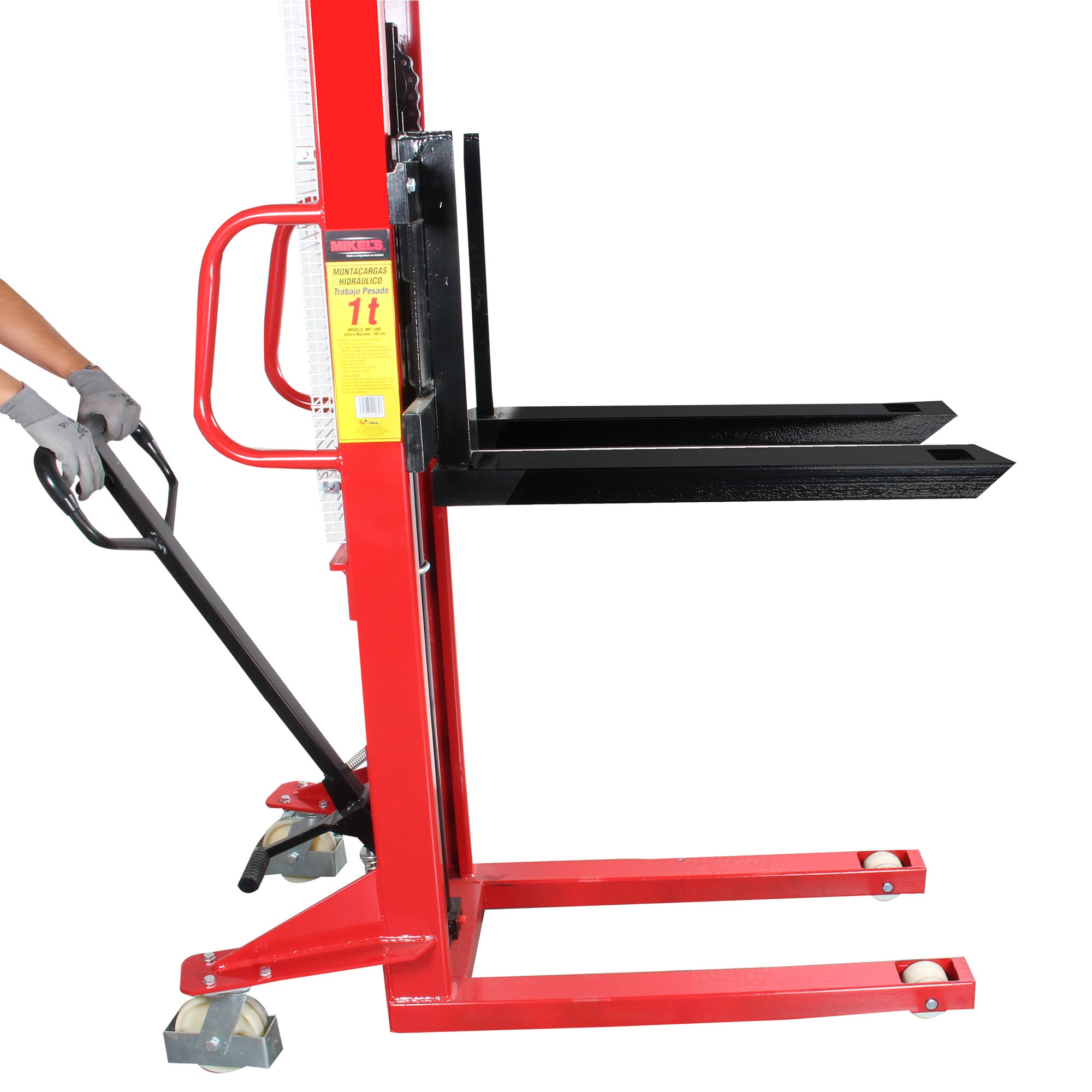 Montacargas hidráulico manual (1 ton)