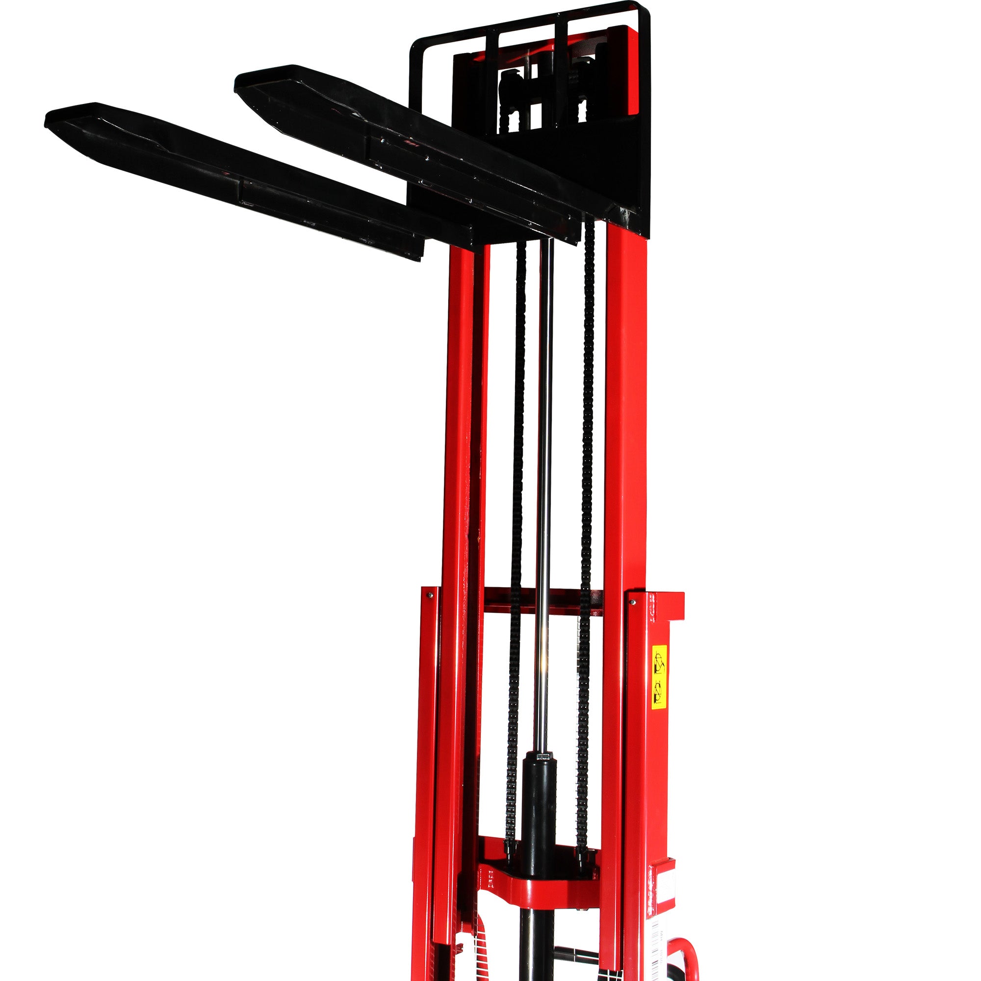 Montacargas hidráulico manual, 3 mts elevación, (1 ton)