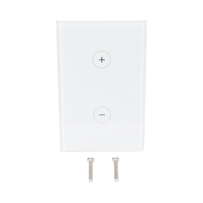 SMARTHOME BY EPCOM - (ZWAVE) Dimmer panel táctil touch inalámbrico Zwave Plus. Compatible con Hubitat HC8, Álula  M2M, otros