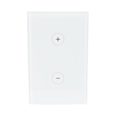 SMARTHOME BY EPCOM - (ZWAVE) Dimmer panel táctil touch inalámbrico Zwave Plus. Compatible con Hubitat HC8, Álula  M2M, otros