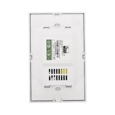 SMARTHOME BY EPCOM - (ZWAVE) Interruptor On/Off panel táctil touch inalámbrico Zwave Plus 1 boton. Compatible con Hubitat HC8, Álula  M2M, otro