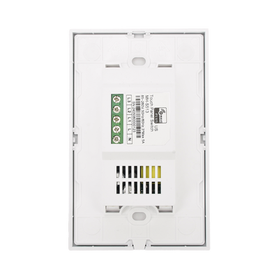 SMARTHOME BY EPCOM - (ZWAVE) Interruptor On/Off panel táctil touch inalámbrico Zwave Plus 3 botones. Compatible con Hubitat HC8, Álula  M2M, otro