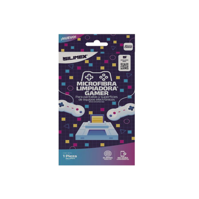 SILIMEX - Microfibra para Gamers: Limpieza Profunda sin Rayones y sin Pelusas para Tus Equipos Favoritos