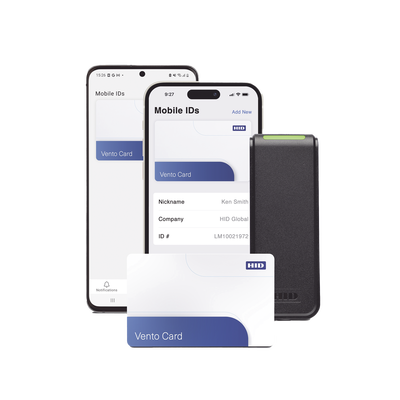 HID - Tarjeta Virtual VENTO /100% Segura /  La Tarjeta está en el SMARTPHONE / Subscripción Anual/ Protección contra Clonación