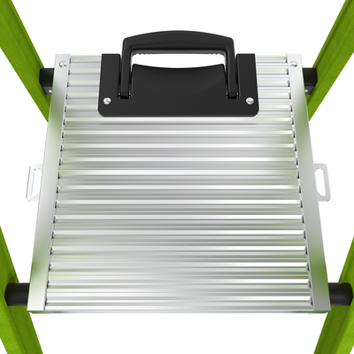 LITTLE GIANT LADDER SYSTEMS - Escalera de Aluminio + Fibra de Vidrio de 1.8m con Soporte para Herramienta. !La Más Liviana del Mundo! (SKU:15406-001)