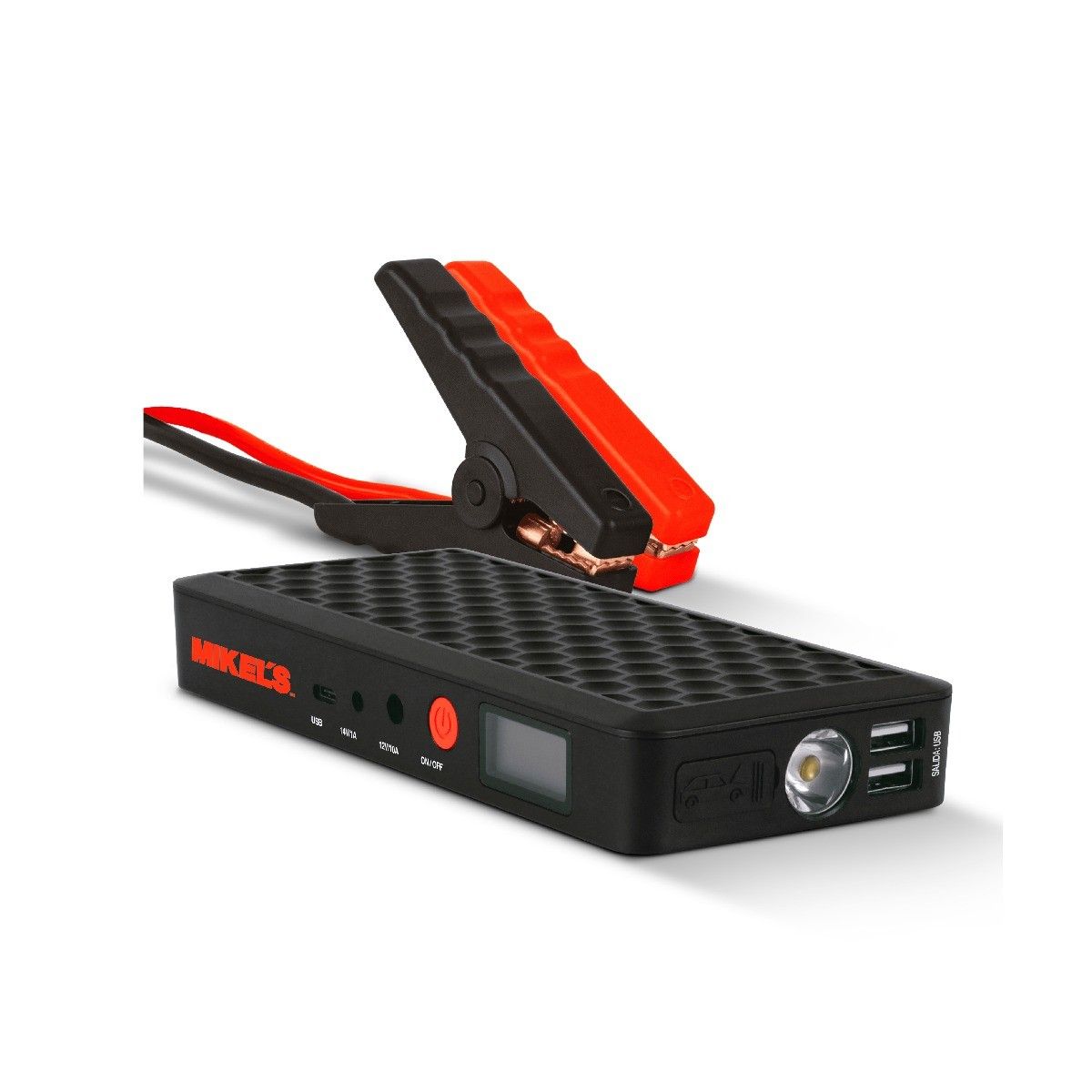 Arrancador de baterías jumper (12,000 mAh)