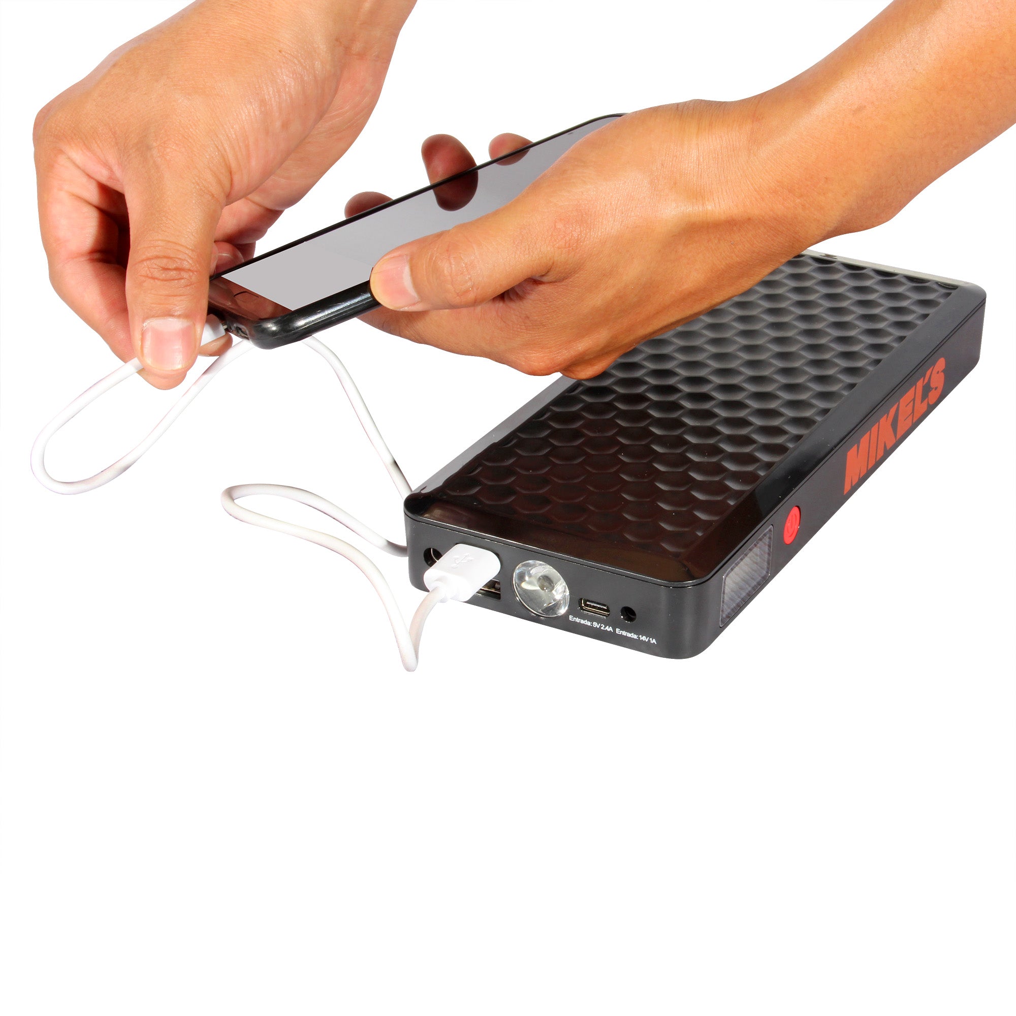 Arrancador de baterias jumper (18,000 mAh)