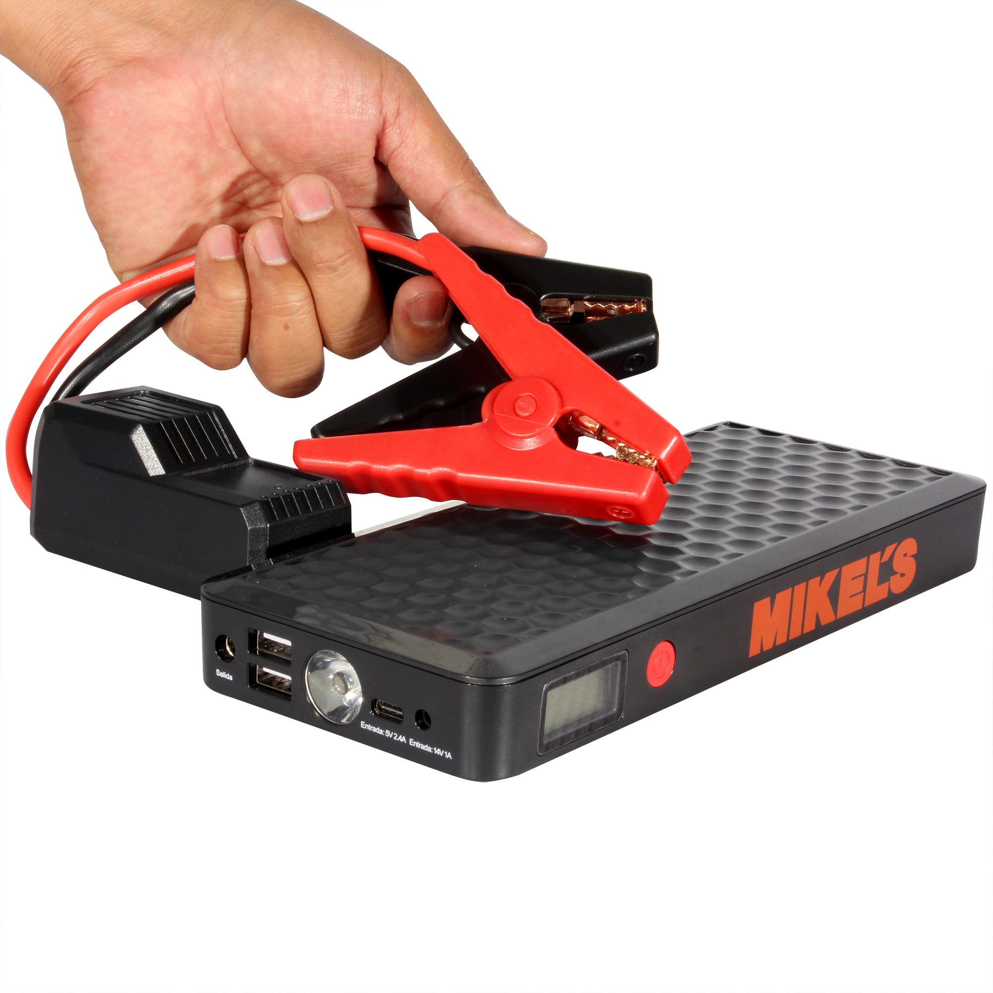 Arrancador de baterias jumper (18,000 mAh)