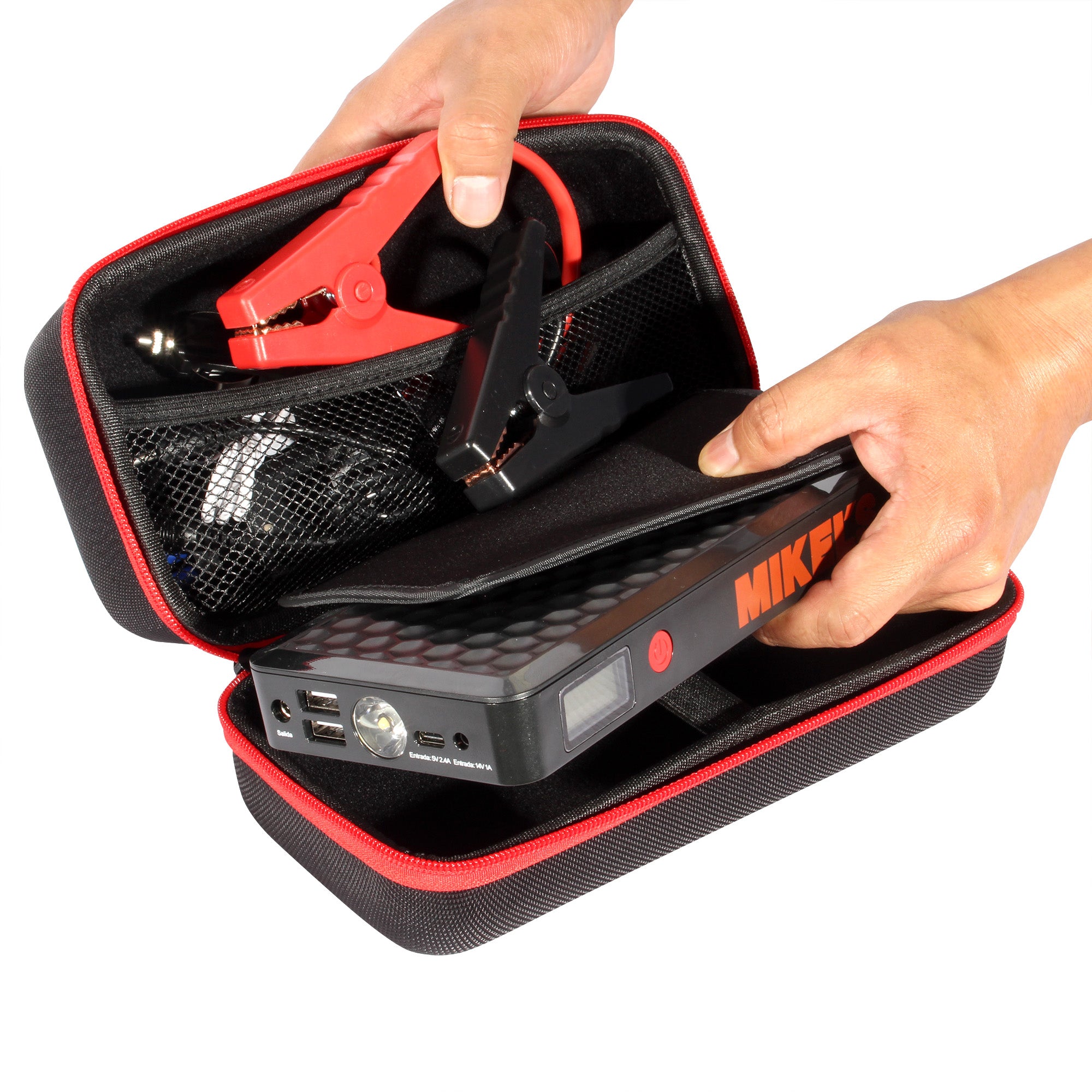 Arrancador de baterias jumper (18,000 mAh)