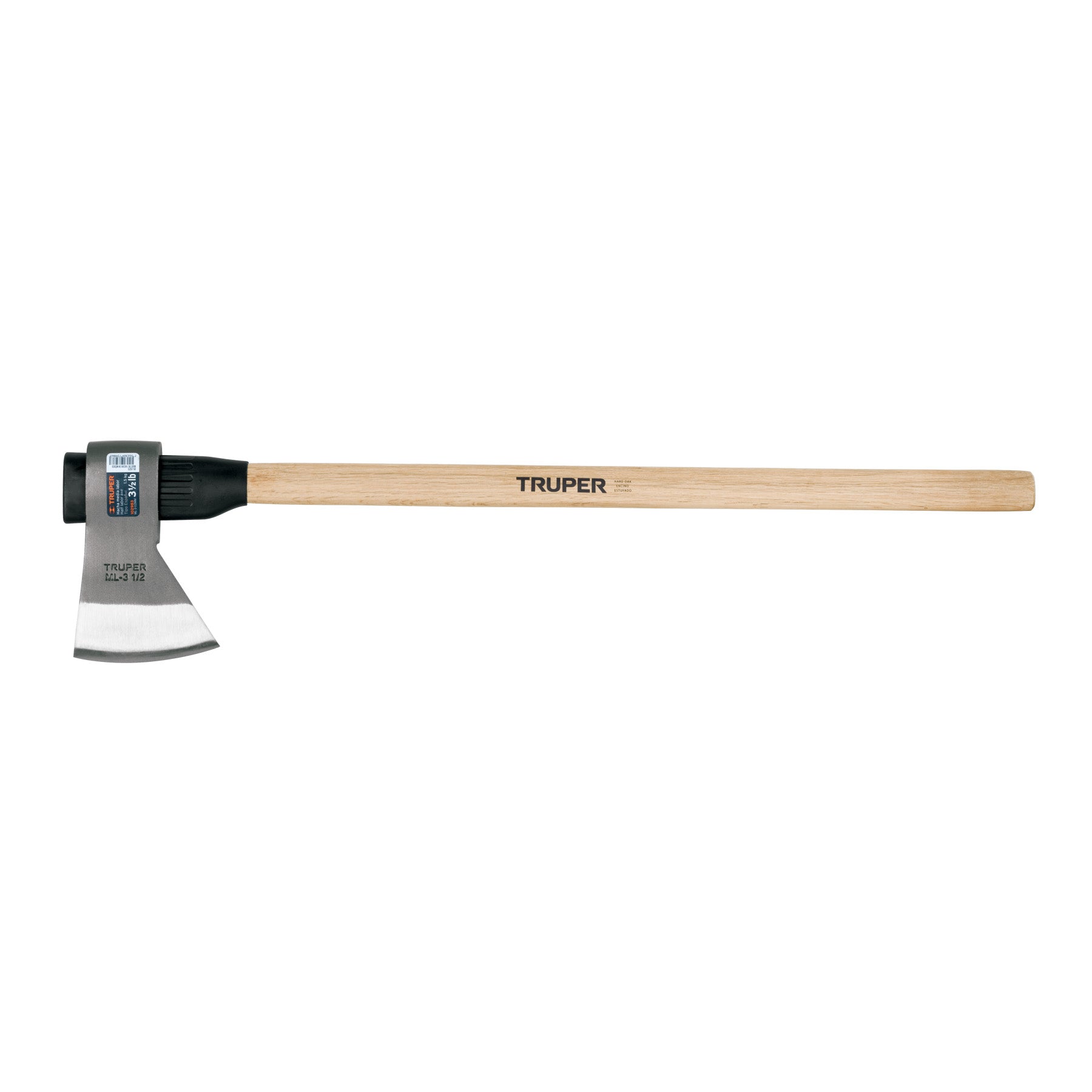 Hacha media labor 4-1/2 lb, mango de madera 36', TRUPER