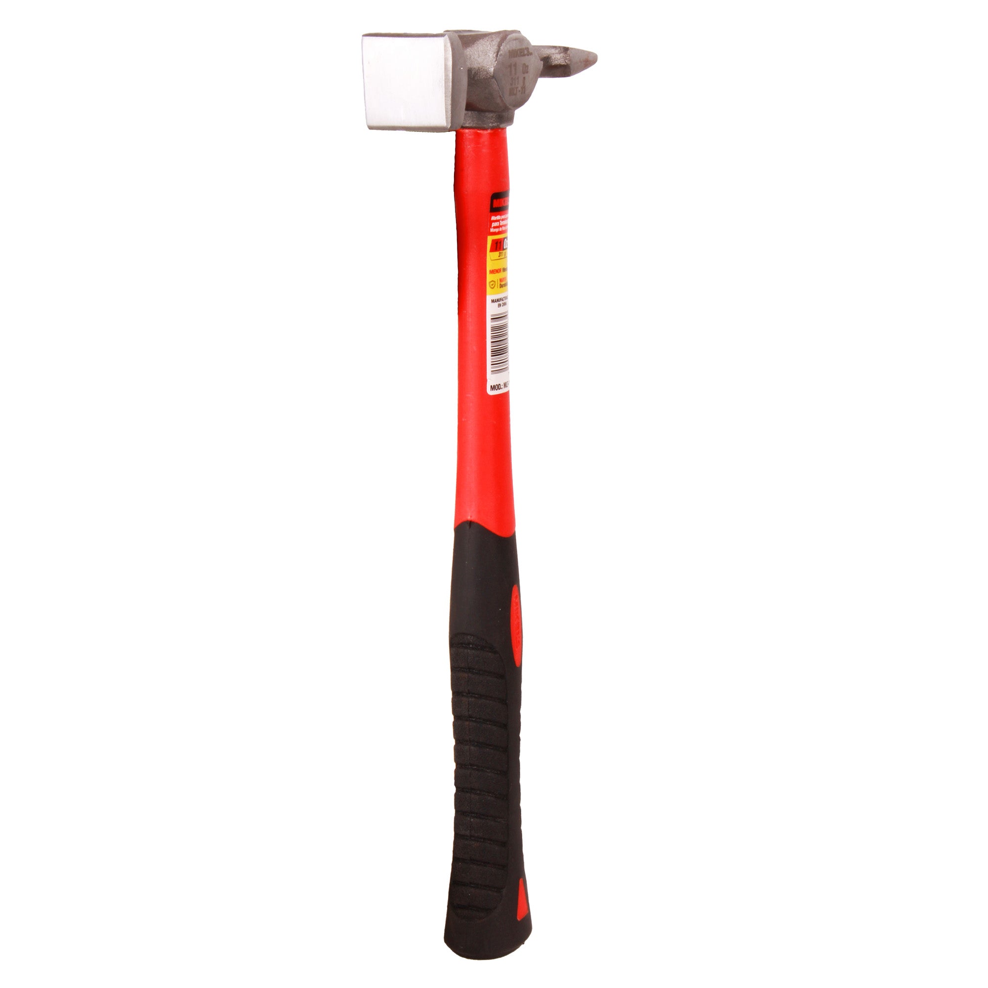 Martillo para laminero para terminados, mango de fibra de vidrio (11 oz)