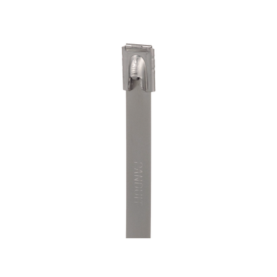 PANDUIT - Cincho Pan-Steel™ de Acero Inoxidable 316, de 362mm largo x 7.9mm ancho, Color Metálico, Paquete de 50pz